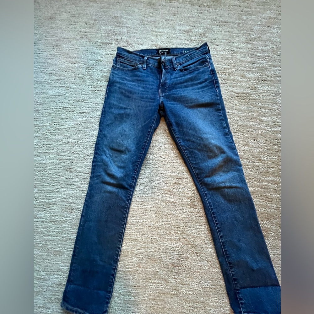 Madewell Raw skinny jean